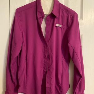 women’s columbia pfg shirt long sleeves